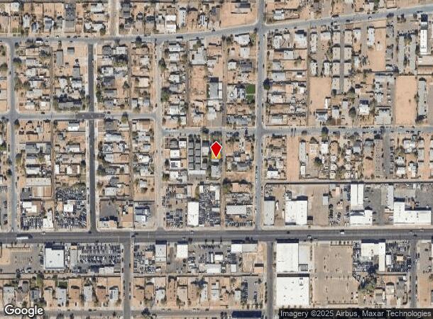 1341 E Polk St, Phoenix, AZ Parcel Map