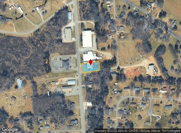 421 S Main St, Boiling Springs, NC Parcel Map