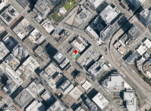 217 2Nd St, San Francisco, CA Parcel Map