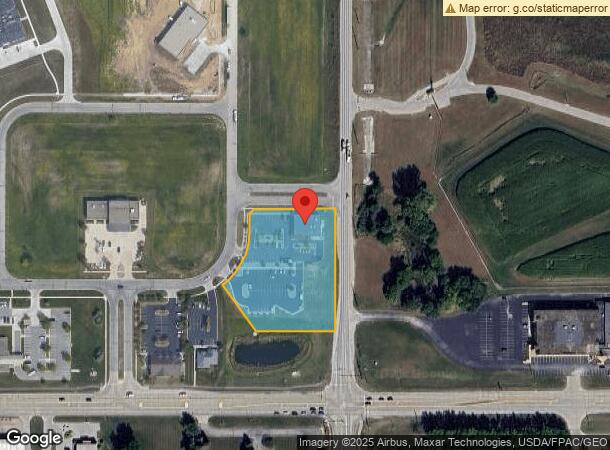  1404 Boston Ave, Ames, IA Parcel Map