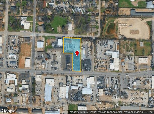  517 E Division St, Arlington, TX Parcel Map