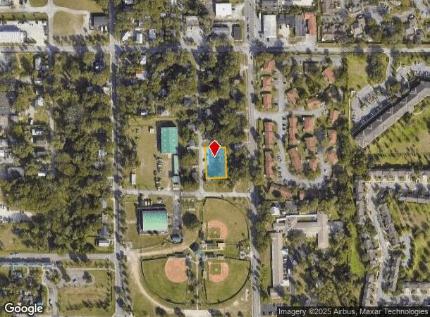  333 S Osceola St, Deland, FL Parcel Map