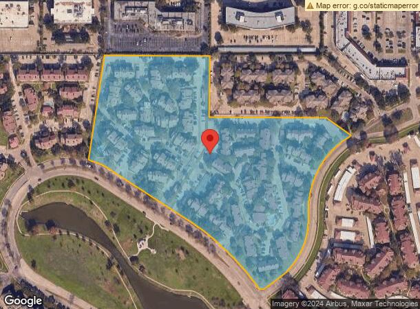  1101 Meadow Creek Dr, Irving, TX Parcel Map