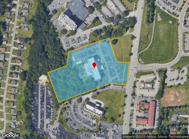 8402 University Blvd, Coraopolis, PA Parcel Map