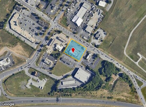 1302 E Patrick St, Frederick, MD Parcel Map