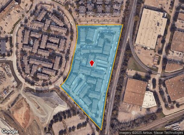  9959 Adleta Blvd, Dallas, TX Parcel Map