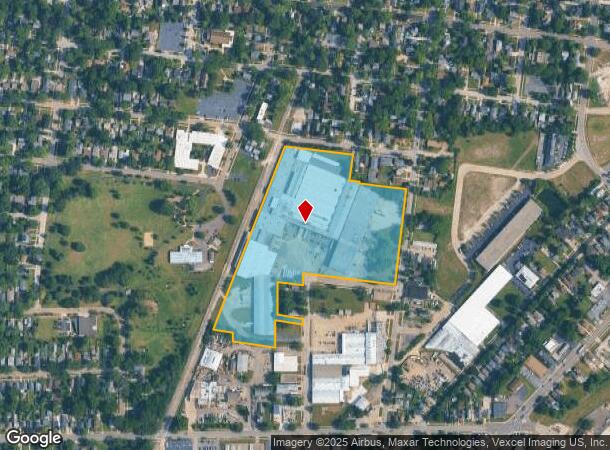 225 S Highland Ave, Aurora, IL Parcel Map