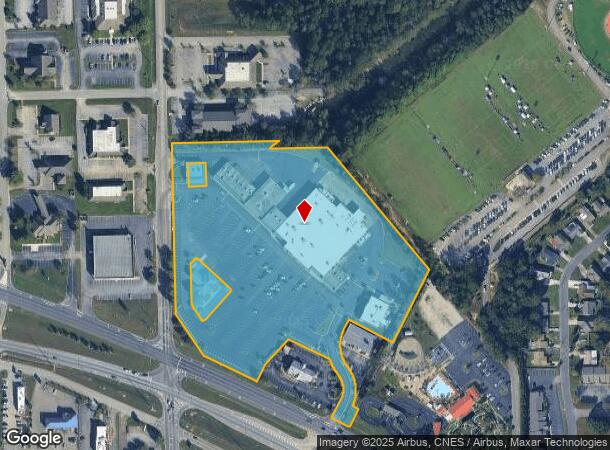  3850 W Main St, Dothan, AL Parcel Map