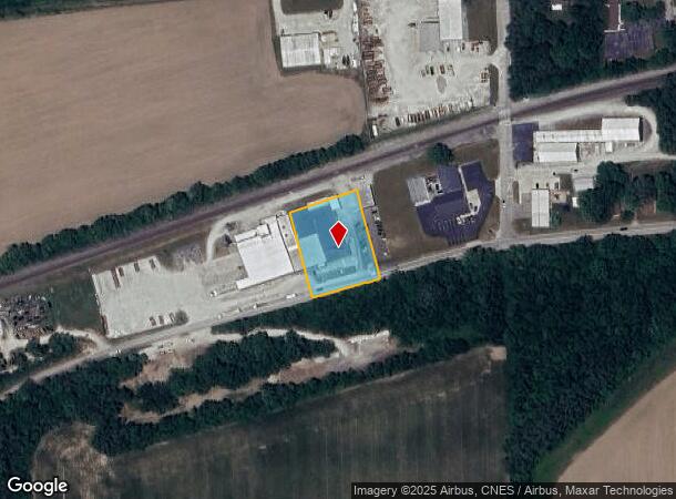 1750 Mill St, Wabash, IN Parcel Map