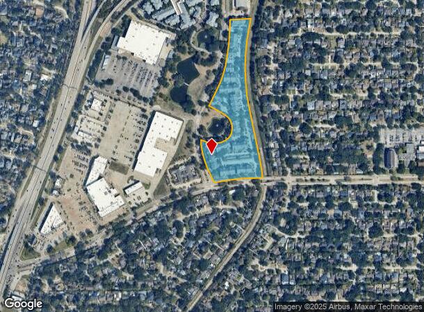  9701 Meyer Forest Dr, Houston, TX Parcel Map