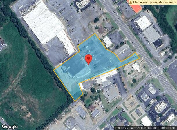  1810 N Columbia St, Milledgeville, GA Parcel Map