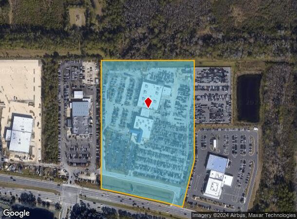  11335 Atlantic Blvd, Jacksonville, FL Parcel Map