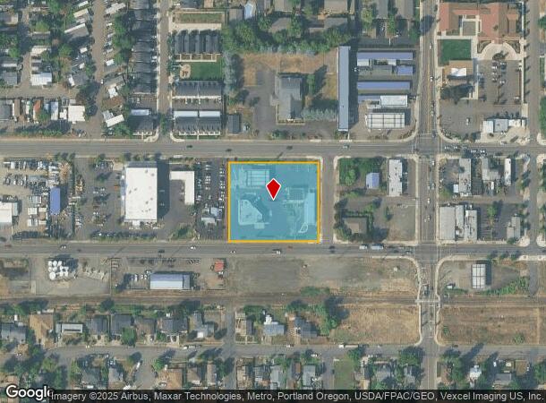 845 N Adair St, Cornelius, OR Parcel Map