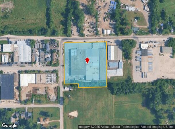  625 Crane St, Aurora, IL Parcel Map