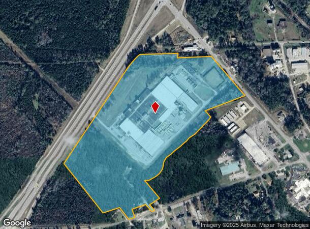 405 Mims Rd, Sylvania, GA Parcel Map
