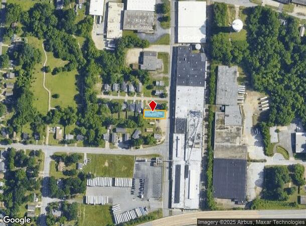  802 Prospect St, High Point, NC Parcel Map