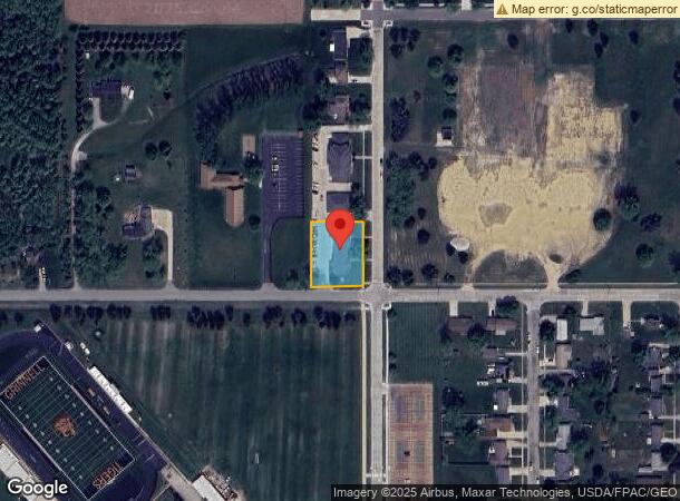  1605 Sunset St, Grinnell, IA Parcel Map