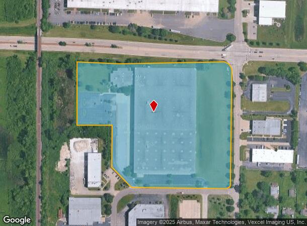 3800 Swanson Ct, Gurnee, IL Parcel Map