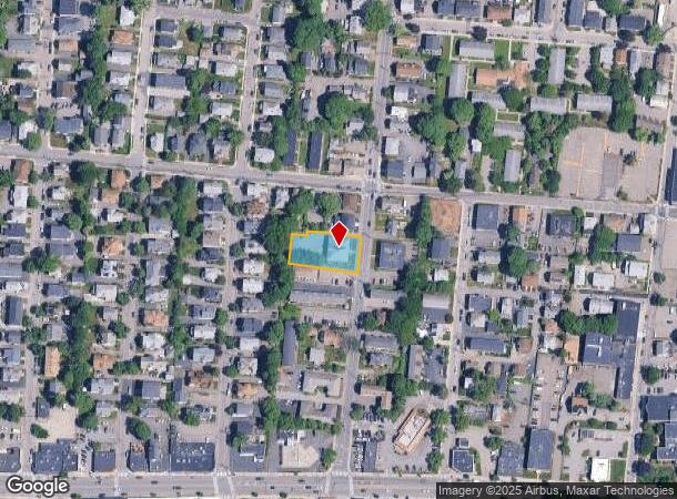 48 Bacon St, Waltham, MA Parcel Map