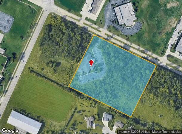  1511 W Main Ave, De Pere, WI Parcel Map