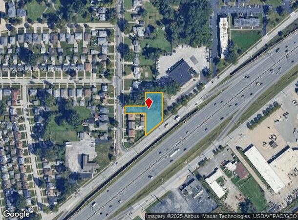 E 250Th St, Euclid, OH Parcel Map