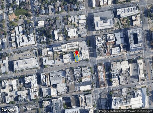  2067 University Ave, Berkeley, CA Parcel Map