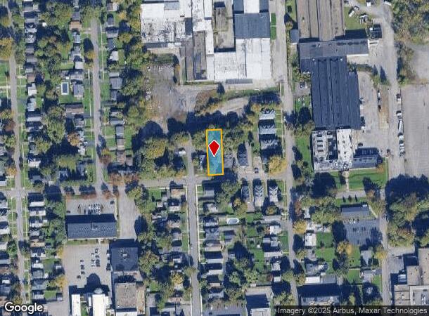 1005 Tyson Pl, Syracuse, NY Parcel Map