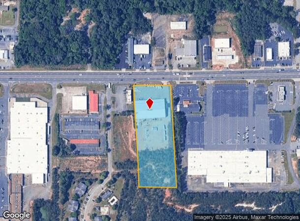 2069 Watson Blvd, Warner Robins, GA Parcel Map