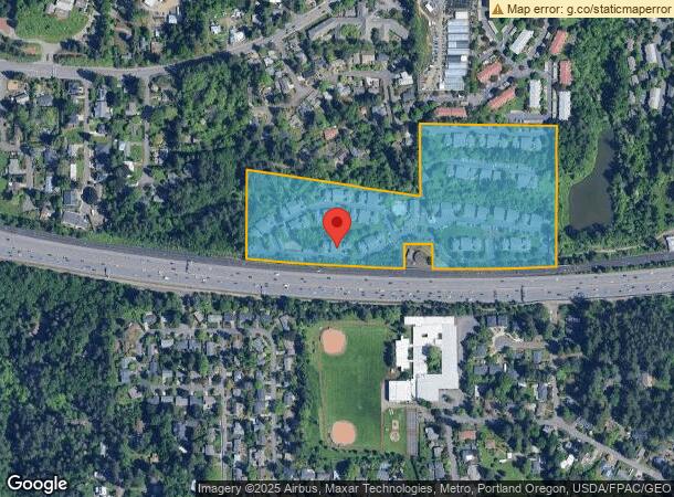  1730 Sw Golf Creek Dr, Portland, OR Parcel Map