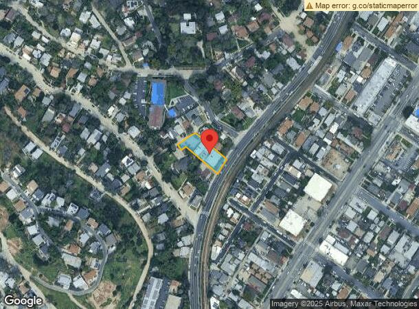  4121 Marmion Way, Los Angeles, CA Parcel Map