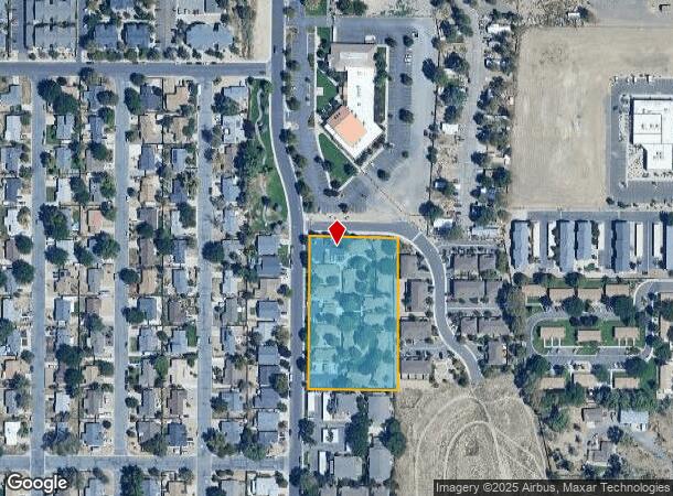 625 Silverlace Blvd, Fernley, NV Parcel Map