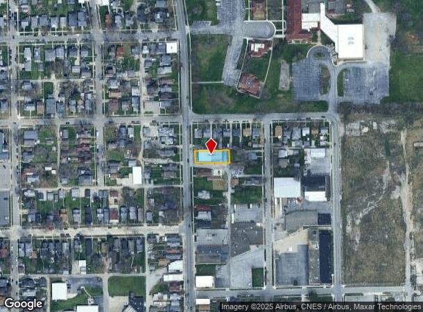  1736 N Wells St, Fort Wayne, IN Parcel Map