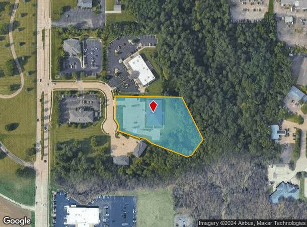  2415 W Cornerstone Ct, Peoria, IL Parcel Map