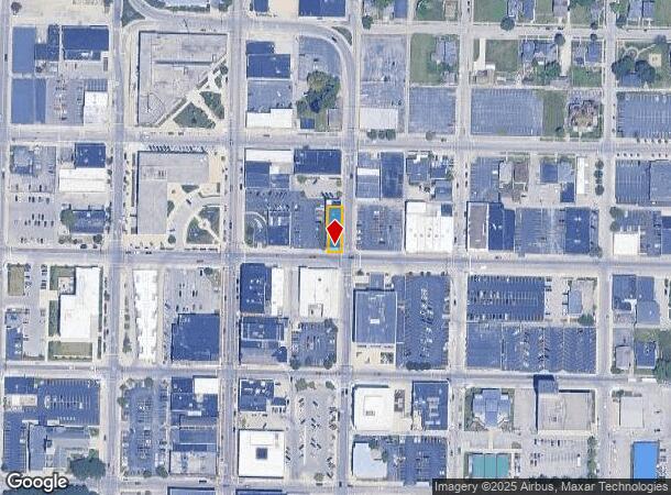  124 E Main St, Muncie, IN Parcel Map