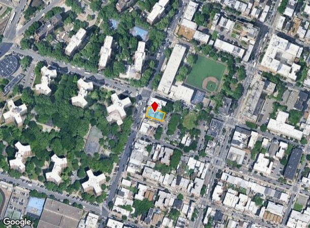  726 Courtlandt Ave, Bronx, NY Parcel Map