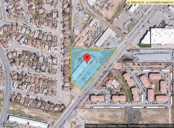  1641 N Zaragoza Rd, El Paso, TX Parcel Map