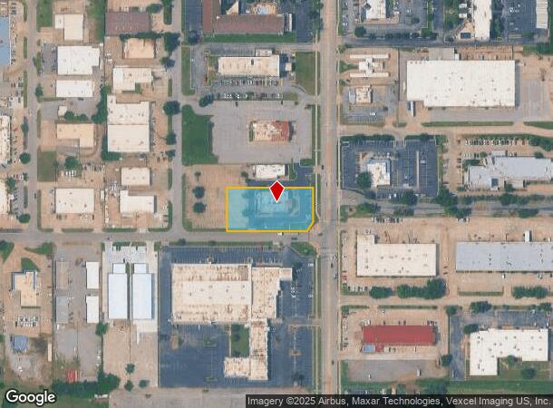 2037 S Meridian Ave, Oklahoma City, OK Parcel Map