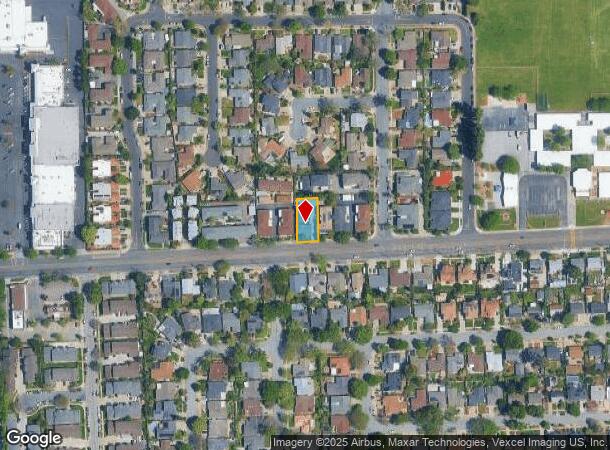 1285 W Campbell Ave, Campbell, CA Parcel Map