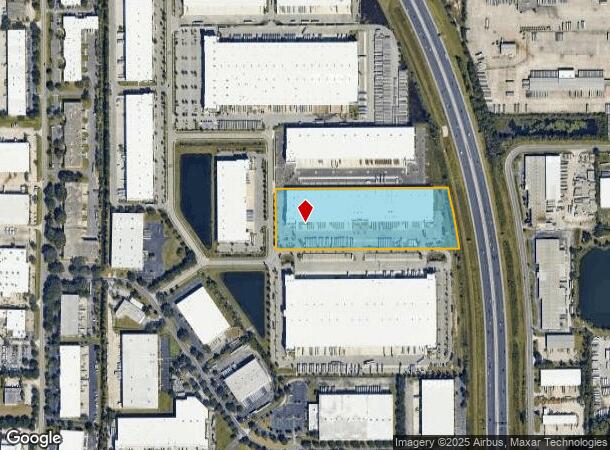  1701 Boice Pond Rd, Orlando, FL Parcel Map