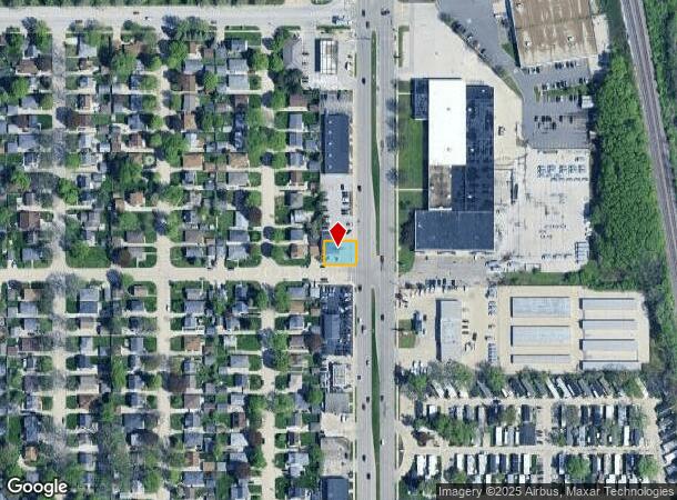  837 S 108Th St, Milwaukee, WI Parcel Map