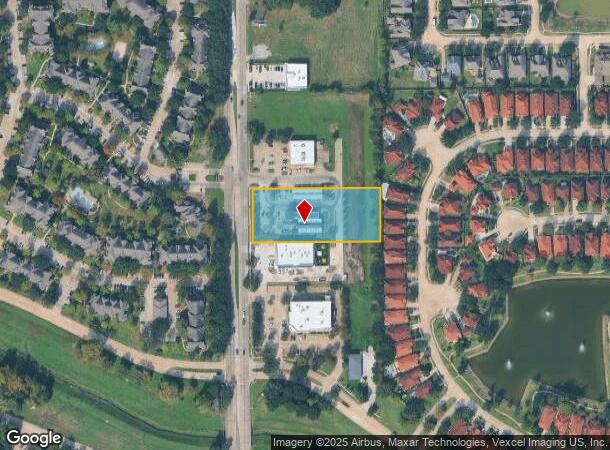  8640 Jones Rd, Houston, TX Parcel Map