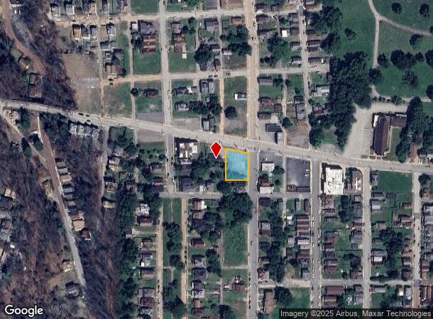  2110 Versailles Ave, Mckeesport, PA Parcel Map