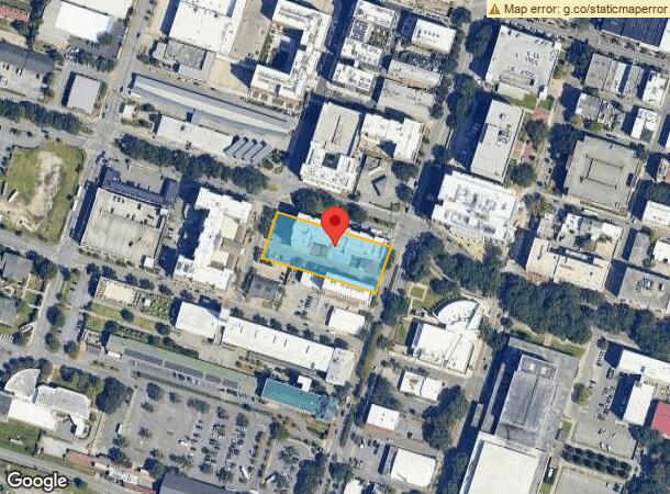  603 W Oglethorpe Ave, Savannah, GA Parcel Map