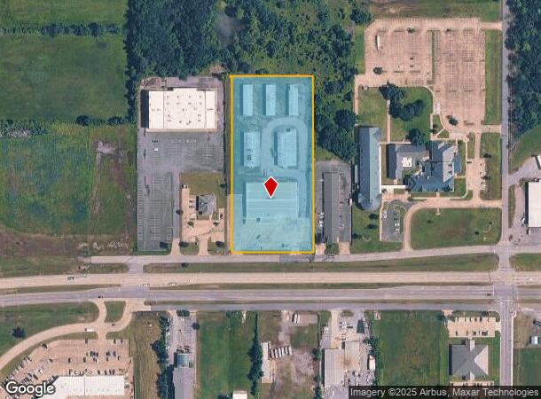 2706 W Shawnee St, Muskogee, OK Parcel Map