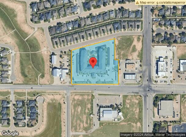  5814 98Th St, Lubbock, TX Parcel Map