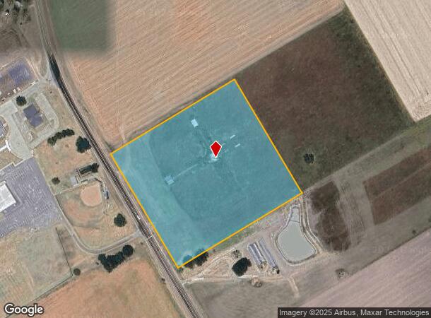  955 S Senter Ave, Kerens, TX Parcel Map