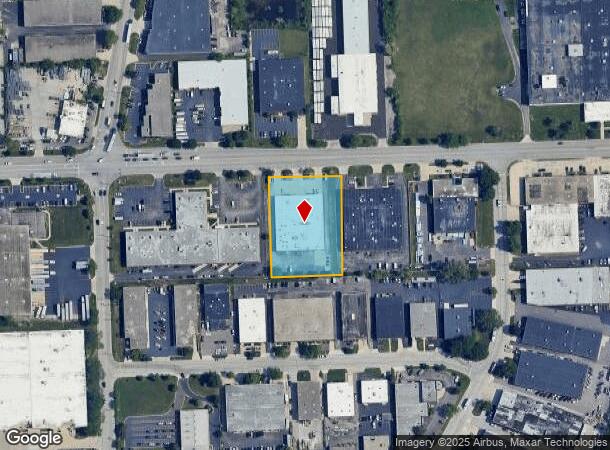  1421 W Fullerton Ave, Addison, IL Parcel Map