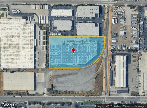  1100 Citrus St, Riverside, CA Parcel Map