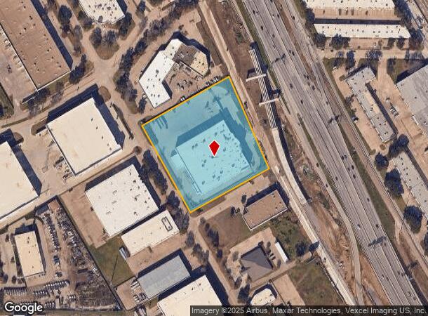  1405 N Interstate 35E, Carrollton, TX Parcel Map