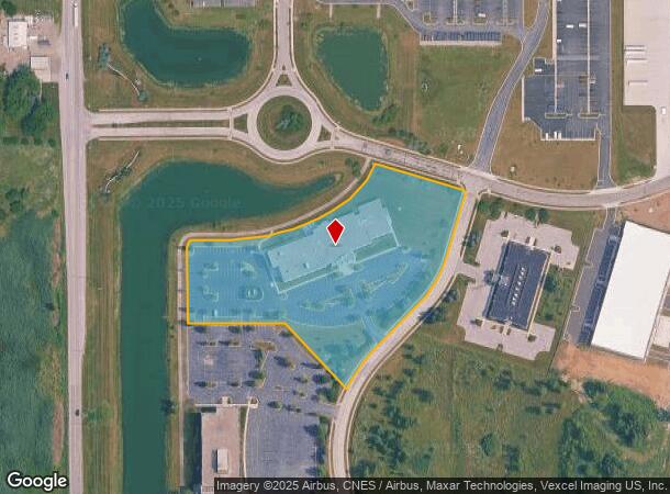 9800 Connecticut Dr, Crown Point, IN Parcel Map